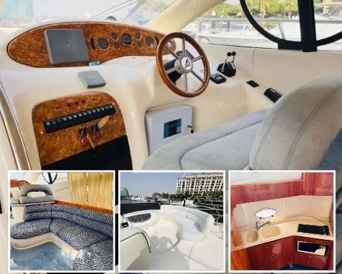 42ft Yacht Flybridge Deck